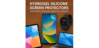 הכירו את מגן המסך החכם: הידרוג'ל סיליקון לכל מכשיר – טלפון, שעון, טאבלט ומחשב
